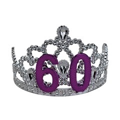 60th birthday tiara