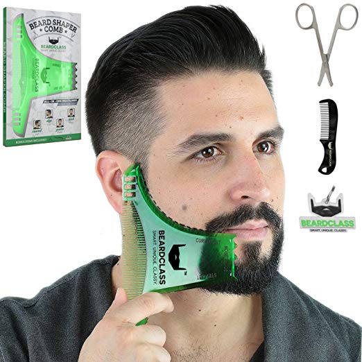 Beard Shaper Template Comb Kit