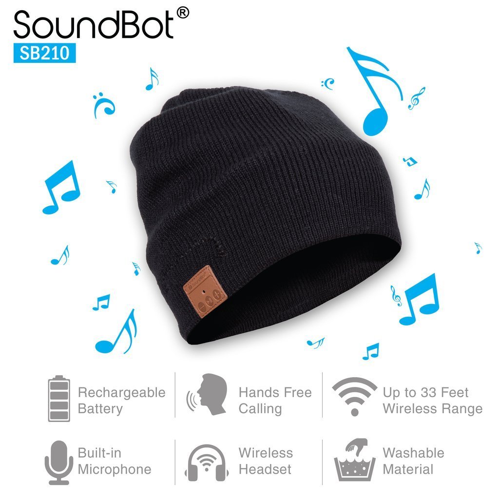 Bluetooth Beanie with Wireless Headphones