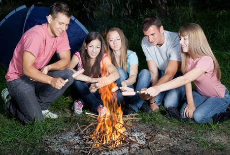 Birthday-Party-Ideas-for-Teens-Bonfire party