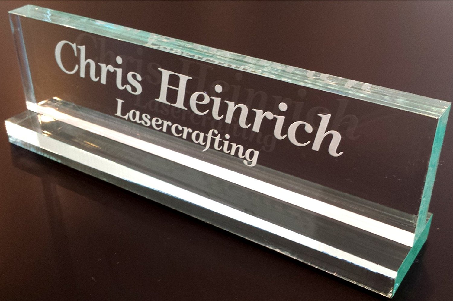 Personalised Office Desk Name Plate