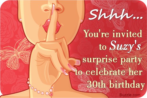 Surprise-Birthday-Party-Surprise birthday party invitation cards