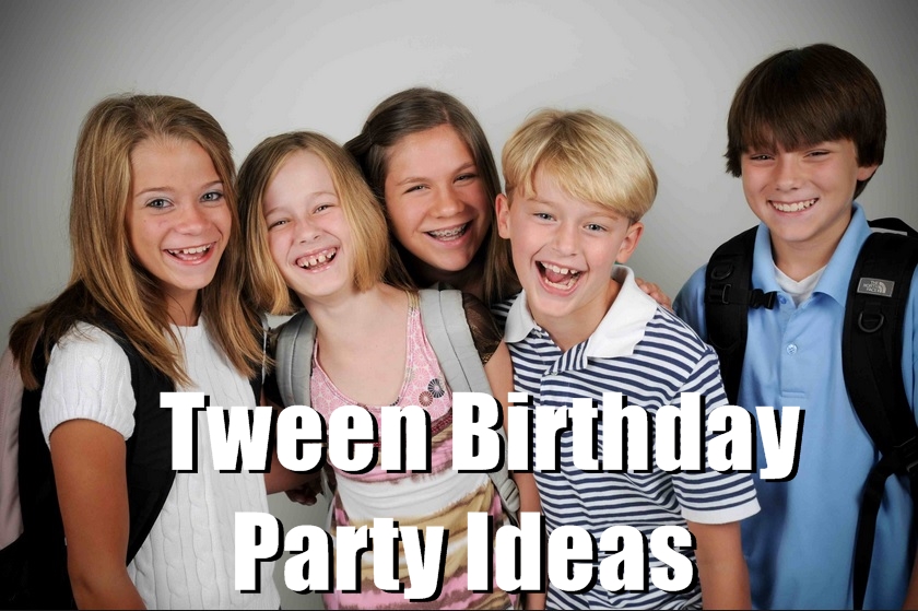 tween birthday party ideas