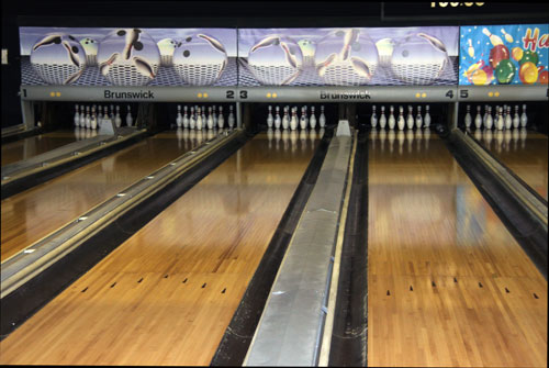 bowling alley