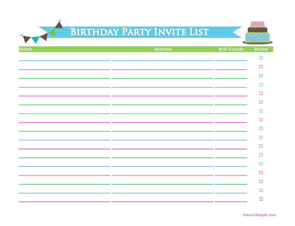 18th-Birthday-Party-Themes-Birthday guest list