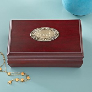 Unique-birthday-gifts-Classic wood jewelry box