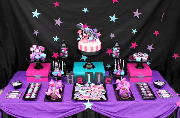 Rock Themed party-18th-birthday-Theme-party-ideas-for-Girls