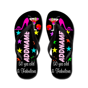 50 years old flipflop-50th-Birthday-Gifts-For-Her