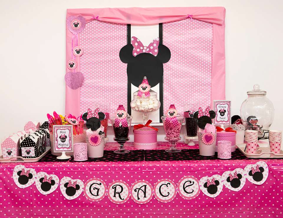 35 Best Minnie  Mouse  Birthday Party  Ideas