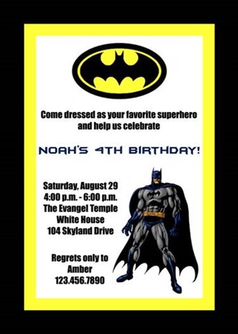 batman Party Theme