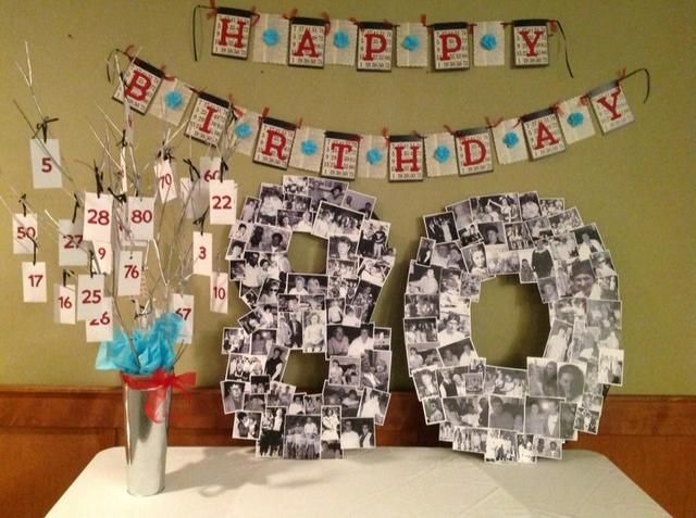 27 Best Ideas to Plan 80th Birthday Party for Your Close One - Birthday