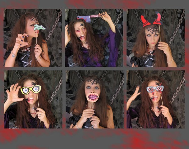 Haunted Photo Booths-Halloween-Birthday-Ideas