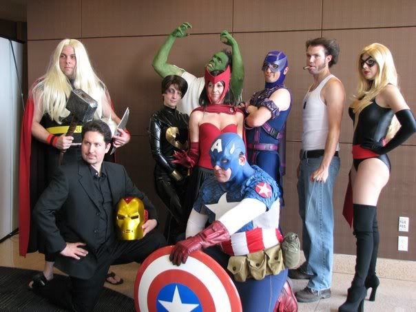 Avengers-Birthday-Party-Ideas-avenger costumes