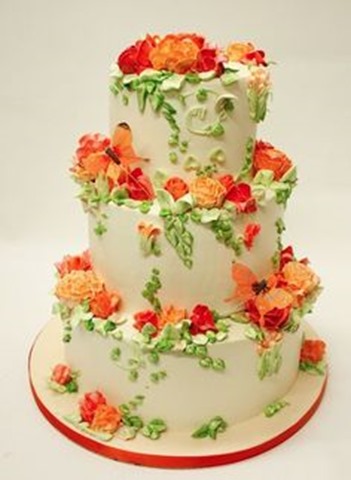 Birthday-Cake-Ideas-for-Girls-The Flower Cake