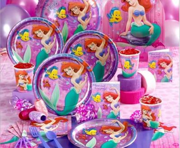  Little-Mermaid-Birthday-Party-ideas-crockery