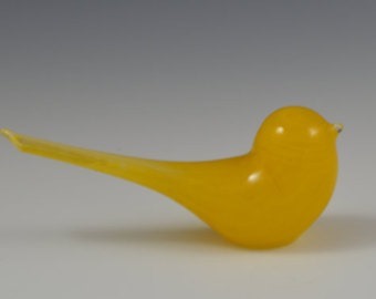 Tiny Yellow Glass Bird-Birthday-Gifts-For-Daughters