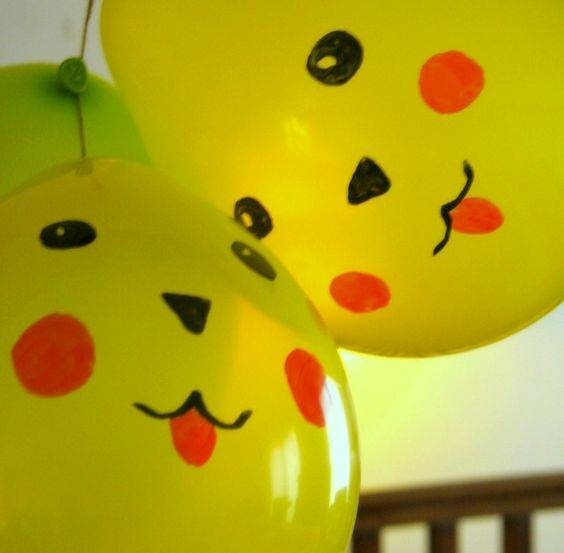 Hand Made Balloons By Kids