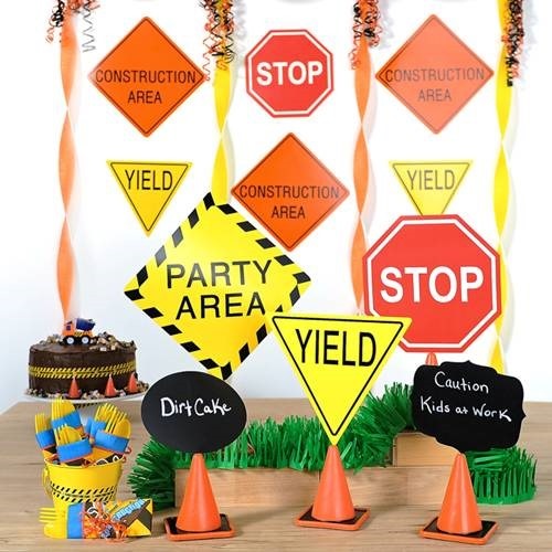 DIY Construction Theme Cake Decorating Kit