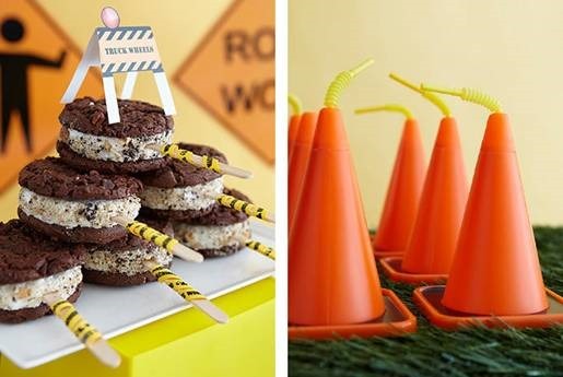 Ready-To-Serve Lunch Birthday Construction Theme Party: