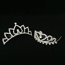 Girls Princess Tiara Crown with Comb 