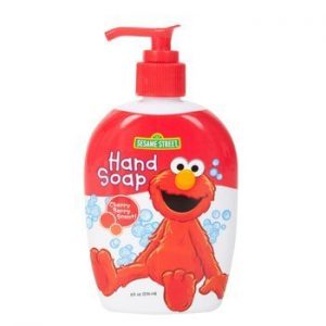 *3 Pack* Sesame Street Elmo Hand Soap for Kids Cherry-berry