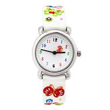 Cute Cartoon Digital Silicone Wristwatches Time Teacher 