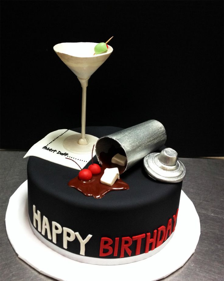 Great wine cake for him