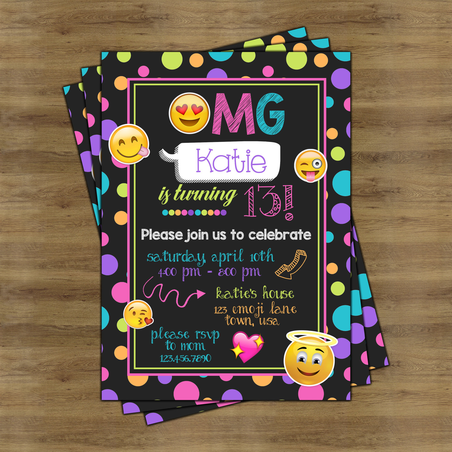 Emoji-Driven Invitations