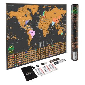 Scratch Off World Map