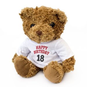 Happy Birthday 18 Teddy Bear