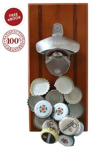 Wall Mounted Beverage Bottle Opener