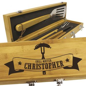 Custom Engraved BBQ Grilling Gift