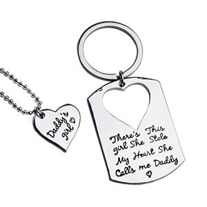 Key Chain with a Heartfelt Words