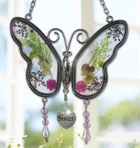 Sister Butterfly Sun Catcher