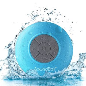 SoundBot Water Resistant Bluetooth Shower Speaker