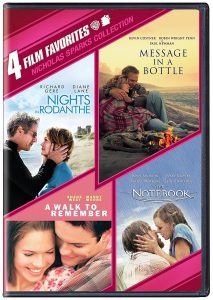 A DVD collection of Nicholas Sparks Movies