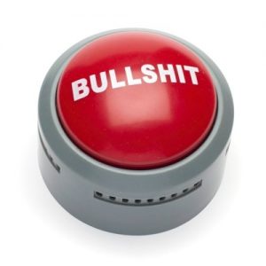 The Official Bull Shit Button