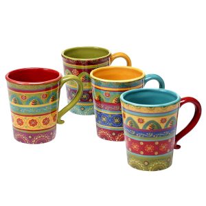 Tunisian Mugs Gift Set