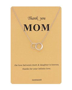 Elegant Love You Mom Necklace