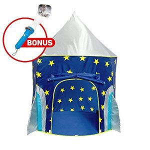 Rocket ship play tent