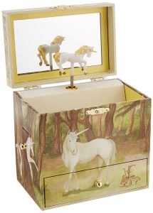 Unicorn musical jewelry box