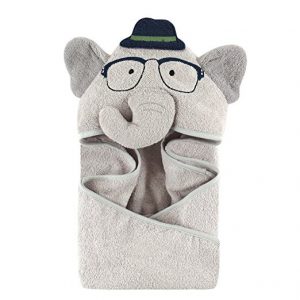 Animal face hooded towel  