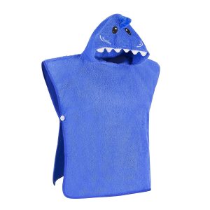 Hooded shark towel