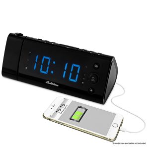 50th-Birthday-Gifts-for-men-Multifunctional Electrohome USB Charging Alarm