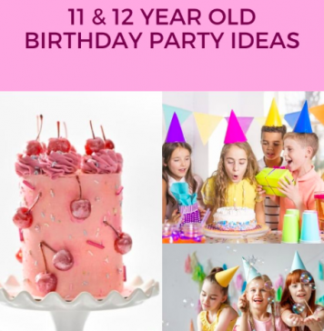 11 & 12 Year Old Birthday Party Ideas