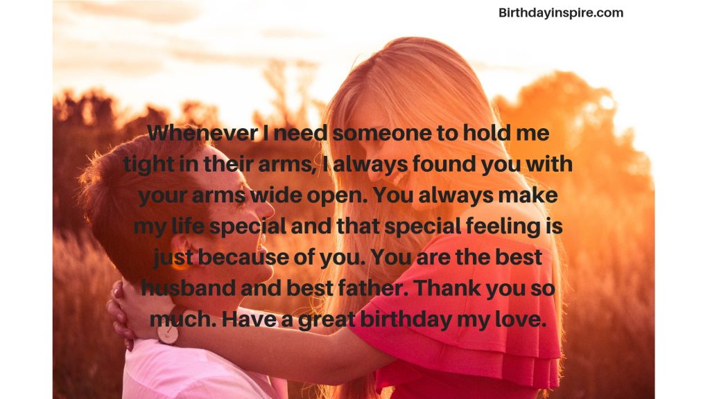 53 Perfect Birthday Wishes for Husband - Birthday Inspire