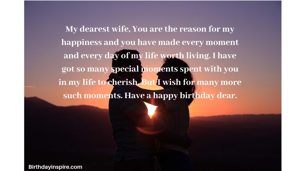 Birthday Wishes for Wife - 44 Special Messages - Birthday Inspire