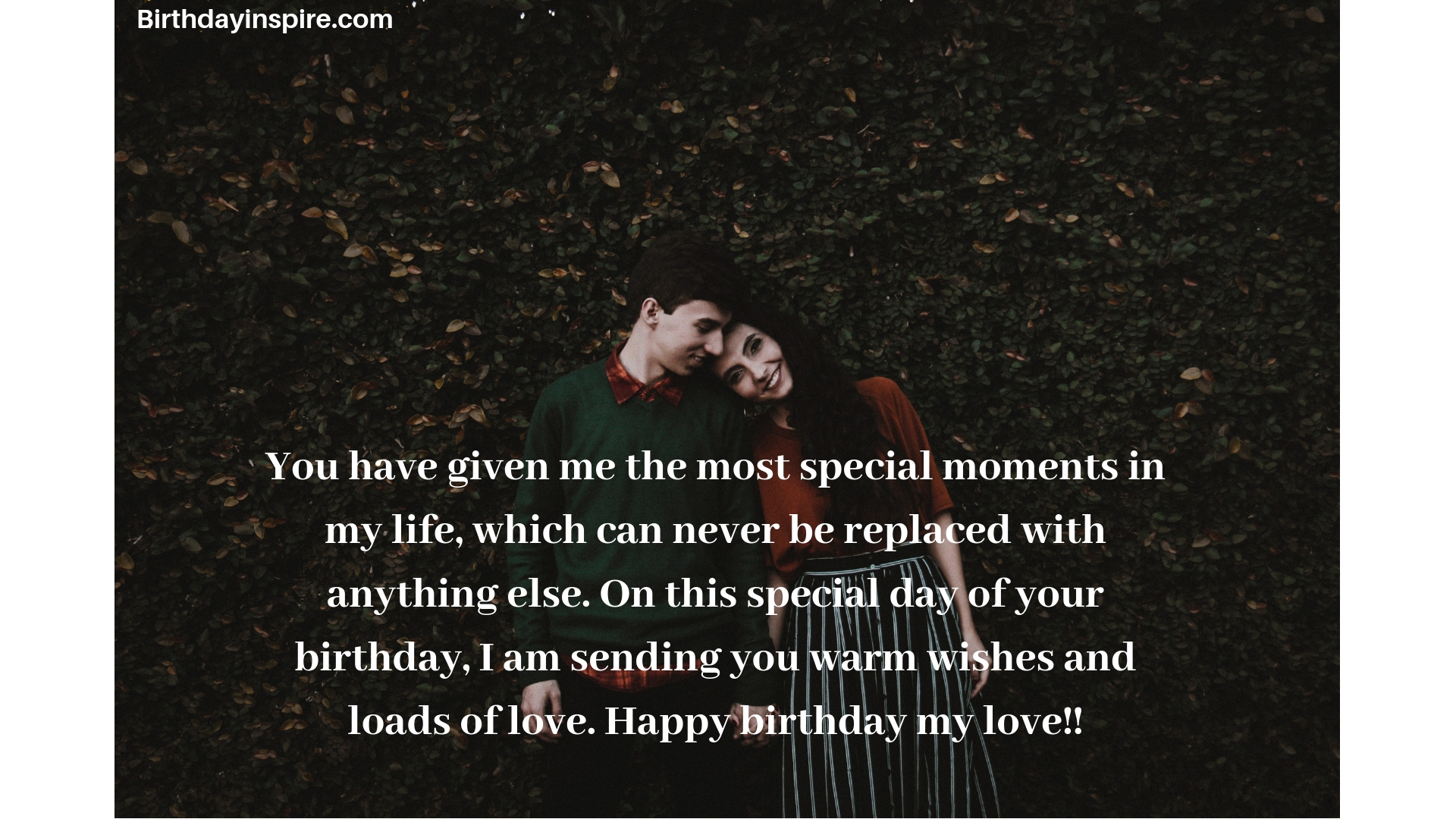 Heart winning birthday wishes for boyfriend
