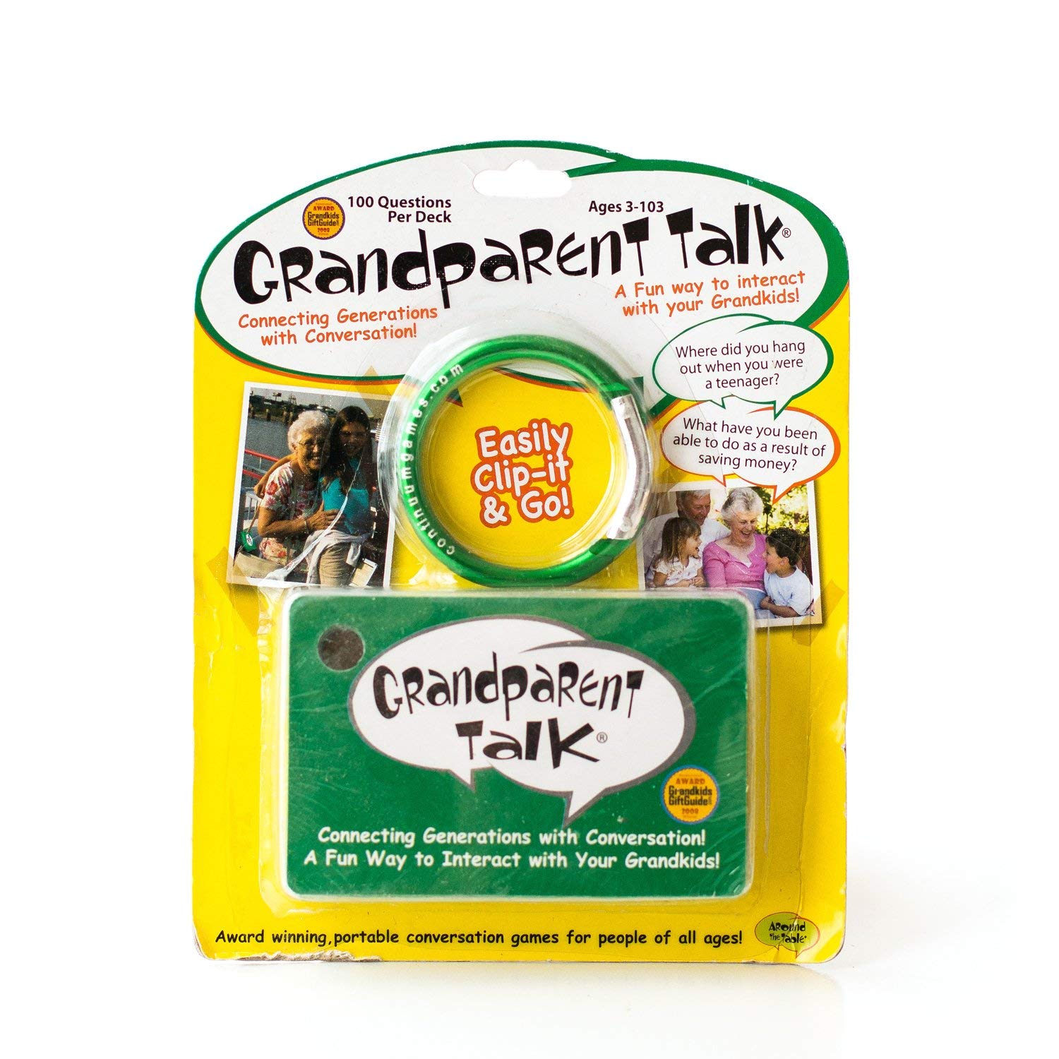 Grandparent talk conversations fun cards