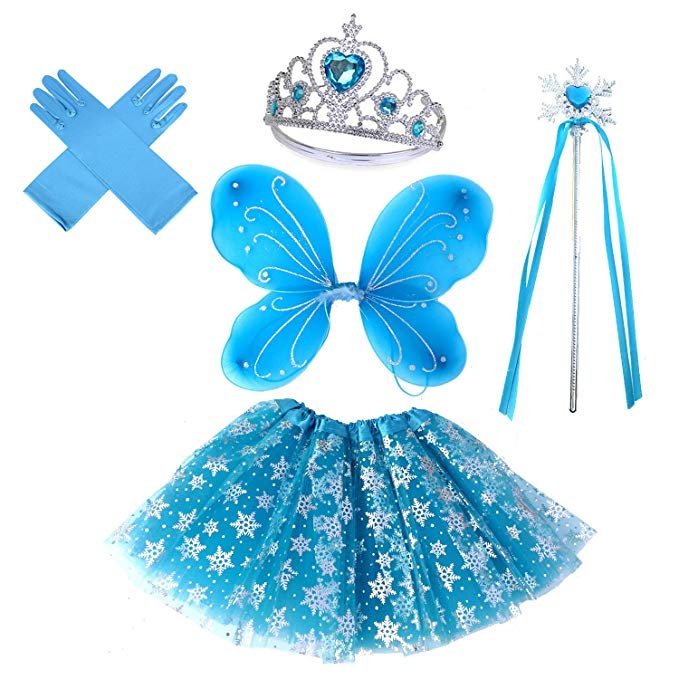 Fairytale Costume With Wands Set